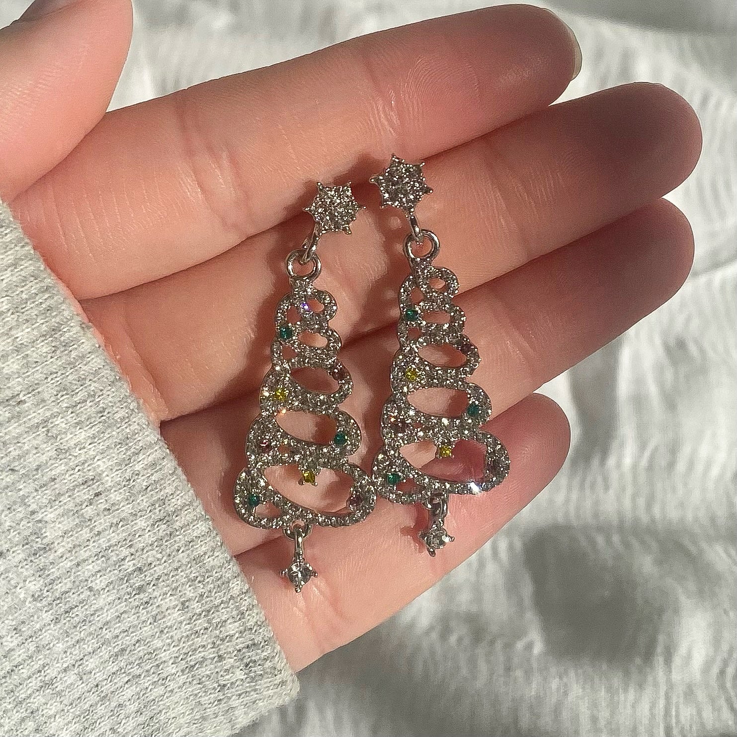 Christmas Tree Earrings