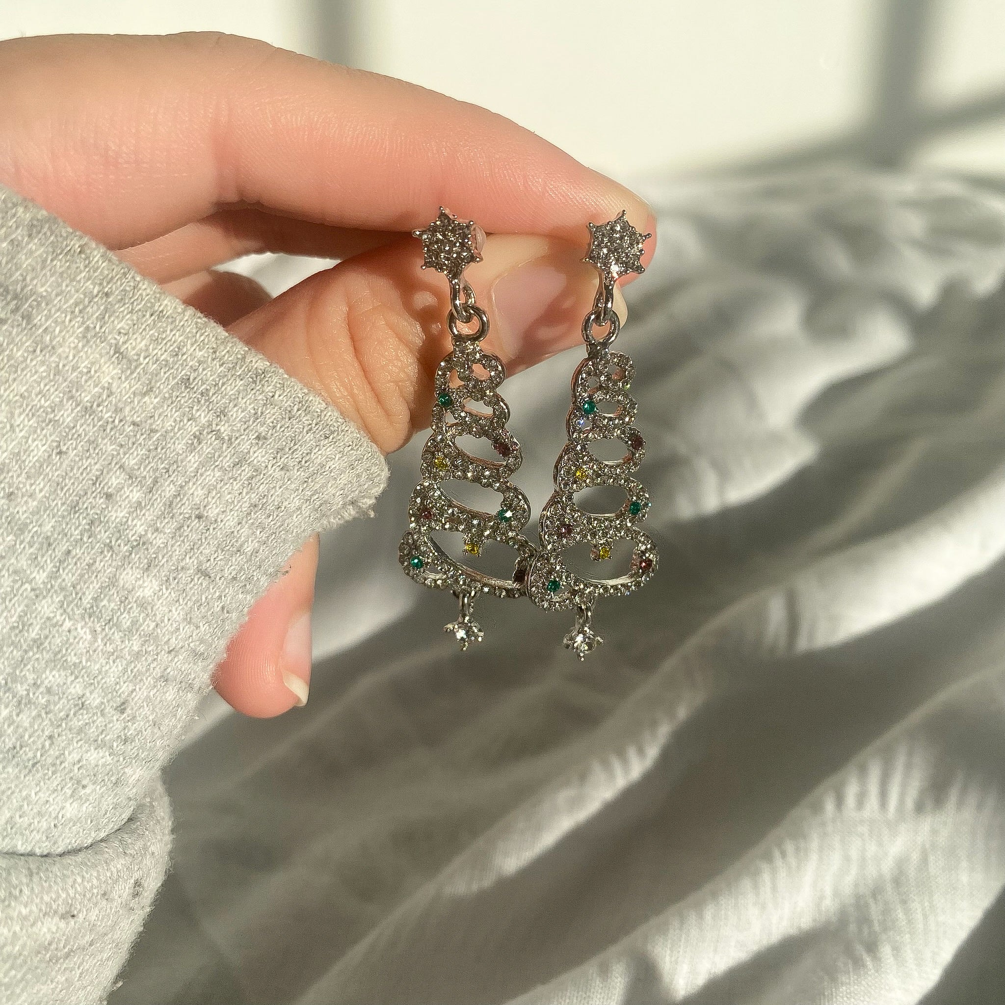 Christmas Tree Earrings